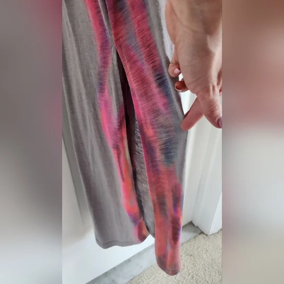 Maxi Tank Dress with Multicolor Tie Dye - Picture 3 of 10